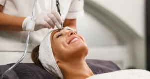 Women receiving Hydrodermabrasion in Sauk Rapids, MN